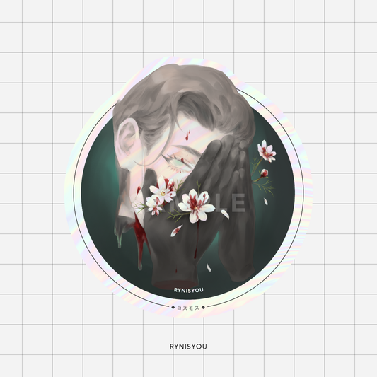 Cosmos Waterproof Holographic Sticker