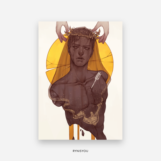 Fallen Prince A5 Print