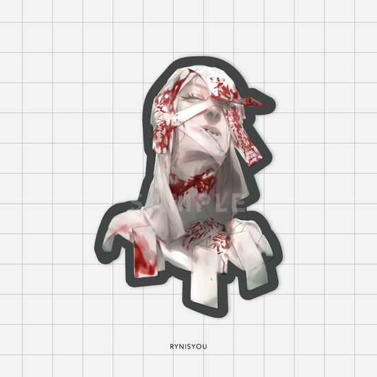 Kami 紙 / 髪 / 神 Waterproof Vinyl Sticker