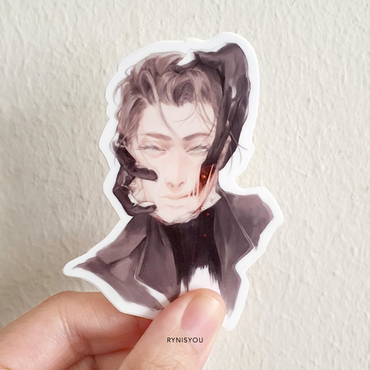 Pomegranate Waterproof Vinyl Sticker