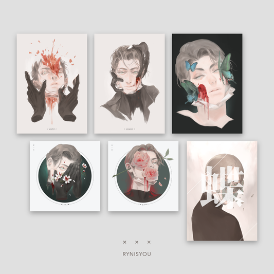 Season of Flowers Print Set