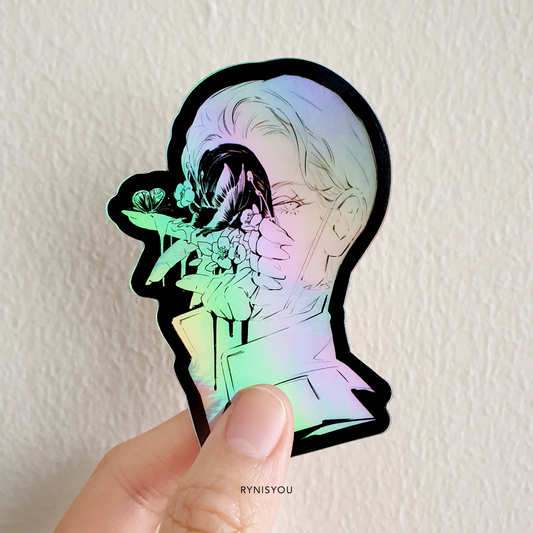 270 Waterproof Holographic Vinyl Sticker