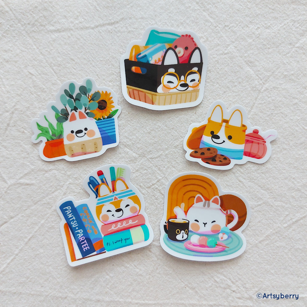 Waterproof Stickers // Living #1