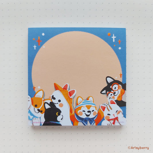 Memopad // Shiba Chan & Friends