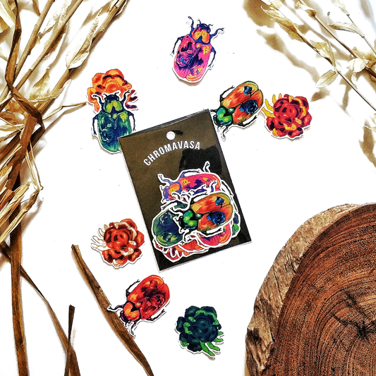 CHROMAVASA Transparent Sticker Pack