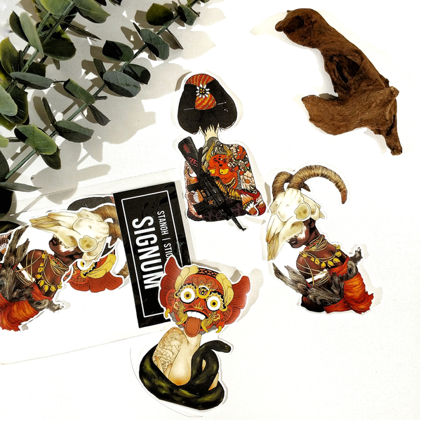 SIGNUM Vinyl Sticker Pack – chub.my