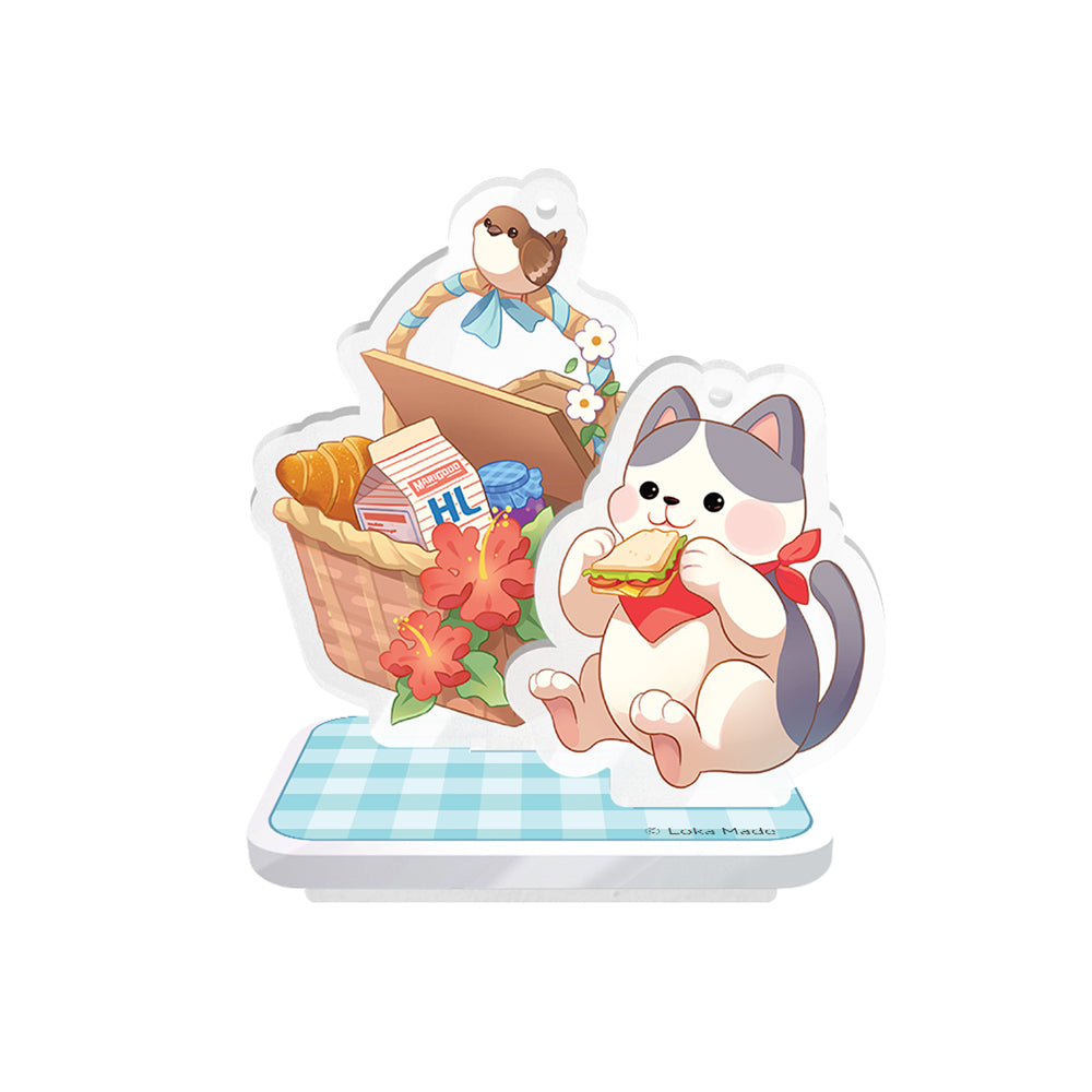 Purrfect Stamp Block | Summertime Pikuneko