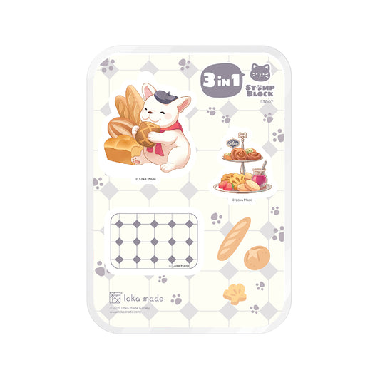 Purrfect Stamp Block | La Puppisserie