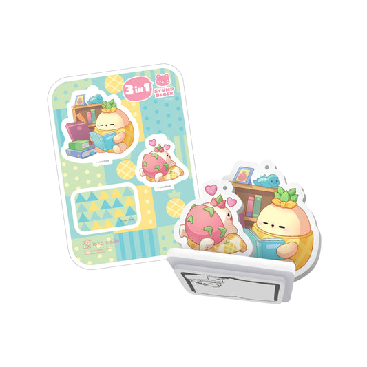 センゴ Sanggo Stamp Block | Cozy Bookworming