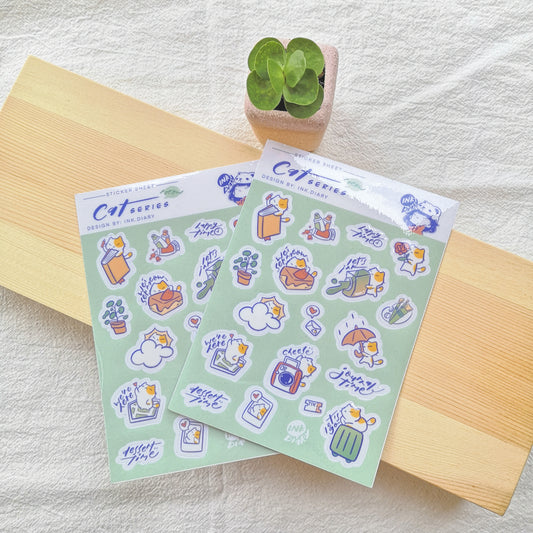 INK.DIARY Sticker - Cat Series
