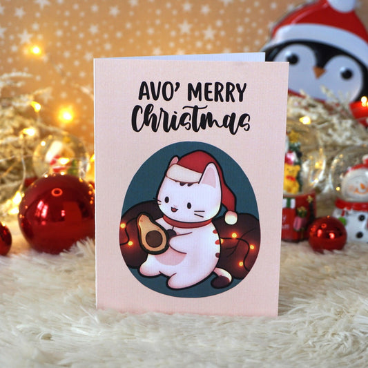 Salt x Paper Greeting Card - Avo' Merry Christmas