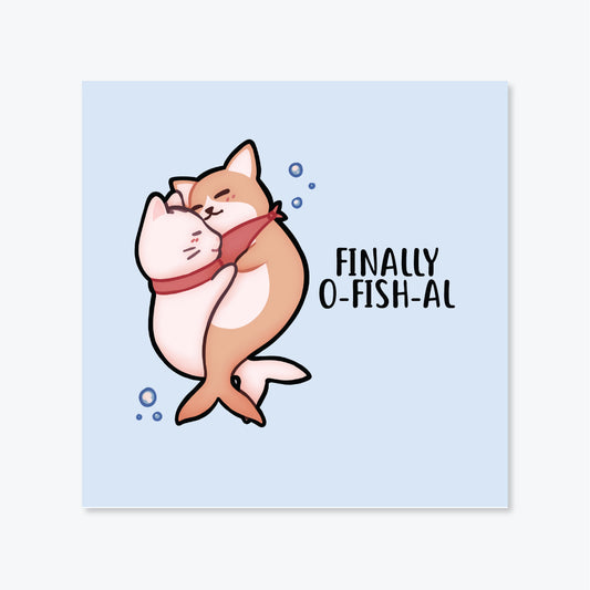 Salt x Paper Greeting Card - O Fish-al
