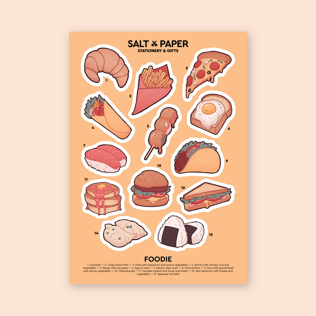 Salt x Paper Sticker - Foodie
