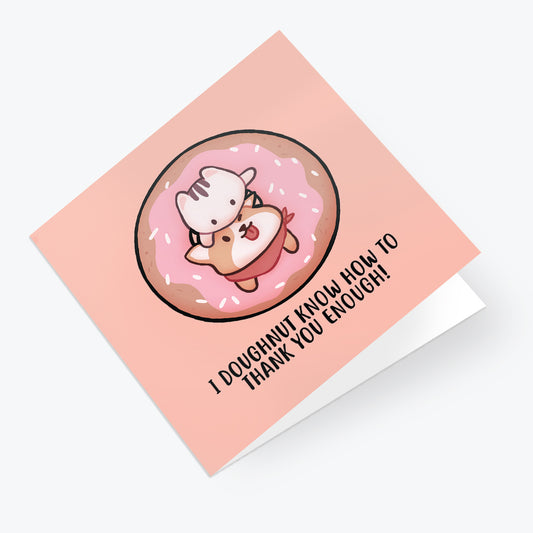 Salt x Paper Greeting Card - Doughnut Know