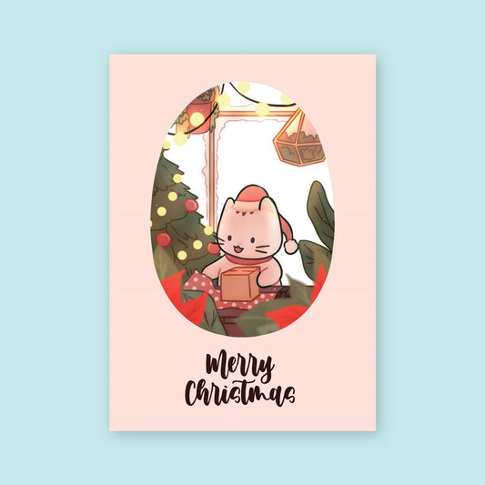 Salt x Paper Greeting Card - Merry Christmas Garden