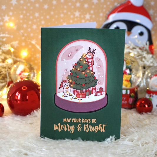 Salt x Paper Greeting Card - Merry & Bright