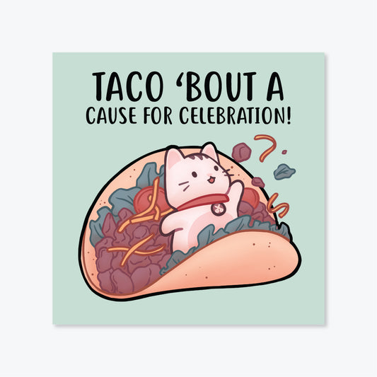 Salt x Paper Greeting Card - Taco Bout