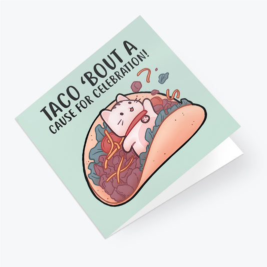 Salt x Paper Greeting Card - Taco Bout