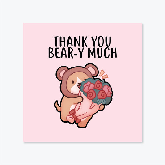 Salt x Paper Greeting Card - Bear-y Much