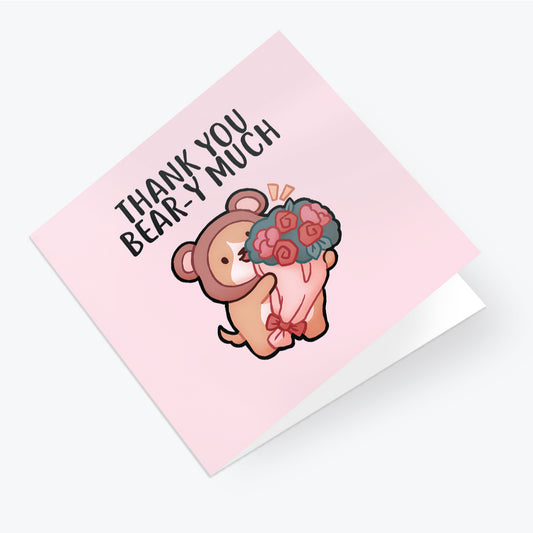 Salt x Paper Greeting Card - Bear-y Much