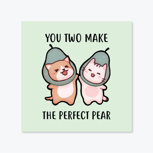 Salt x Paper Greeting Card - Perfect Pair