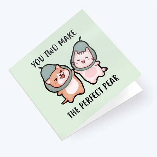 Salt x Paper Greeting Card - Perfect Pair