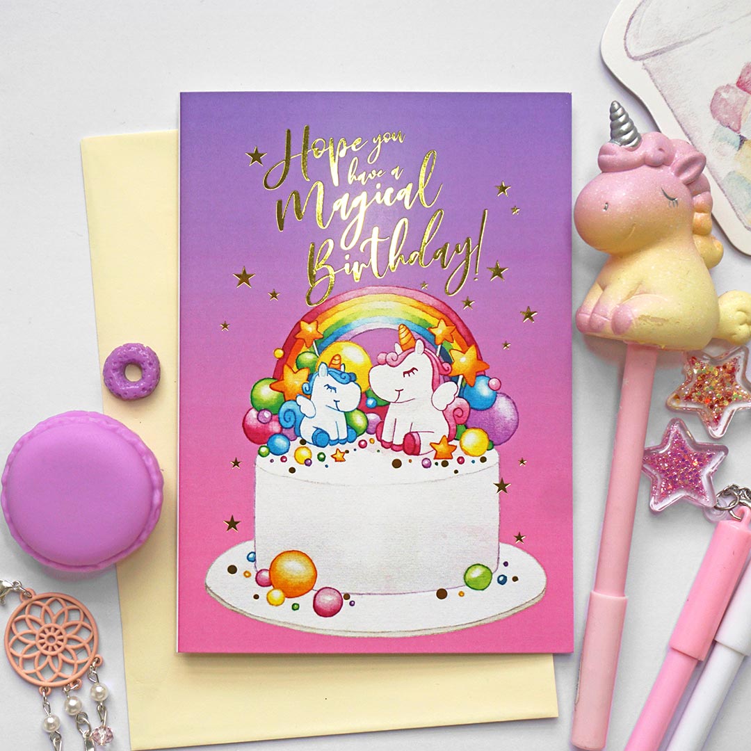 Salt x Paper Greeting Card - Birthday - Magical