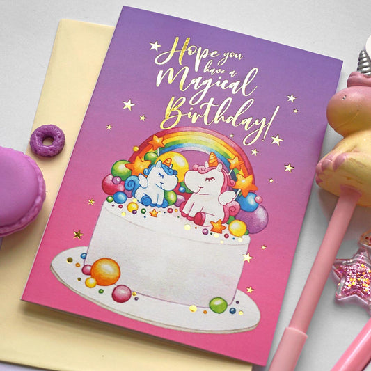 Salt x Paper Greeting Card - Birthday - Magical