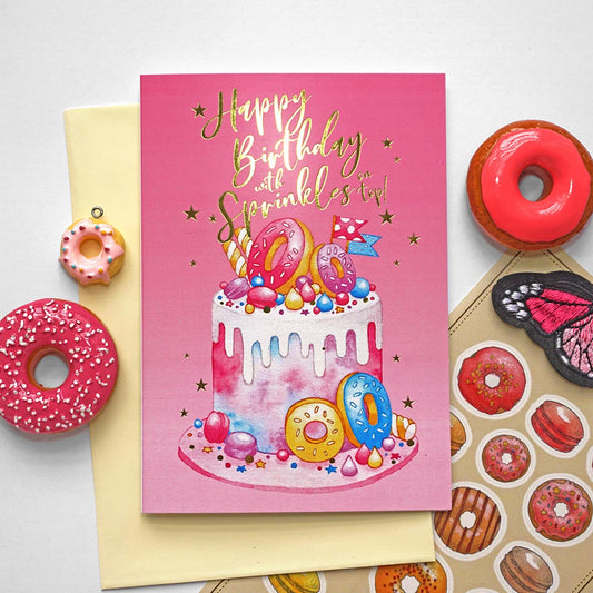 Salt x Paper Greeting Card - Birthday - Sprinkles