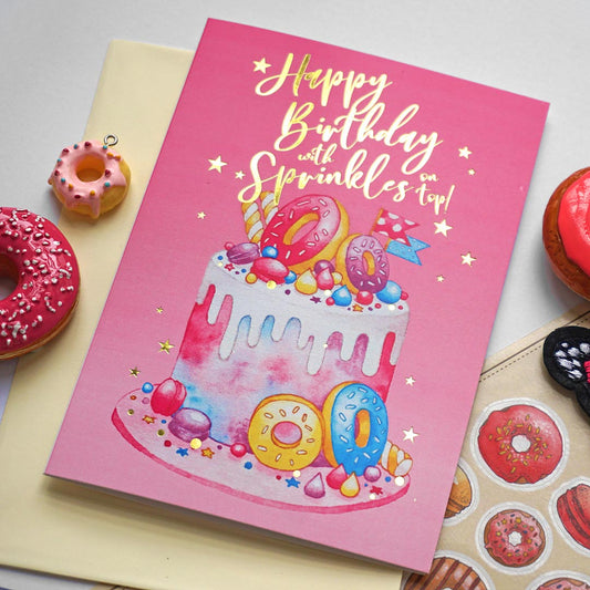 Salt x Paper Greeting Card - Birthday - Sprinkles