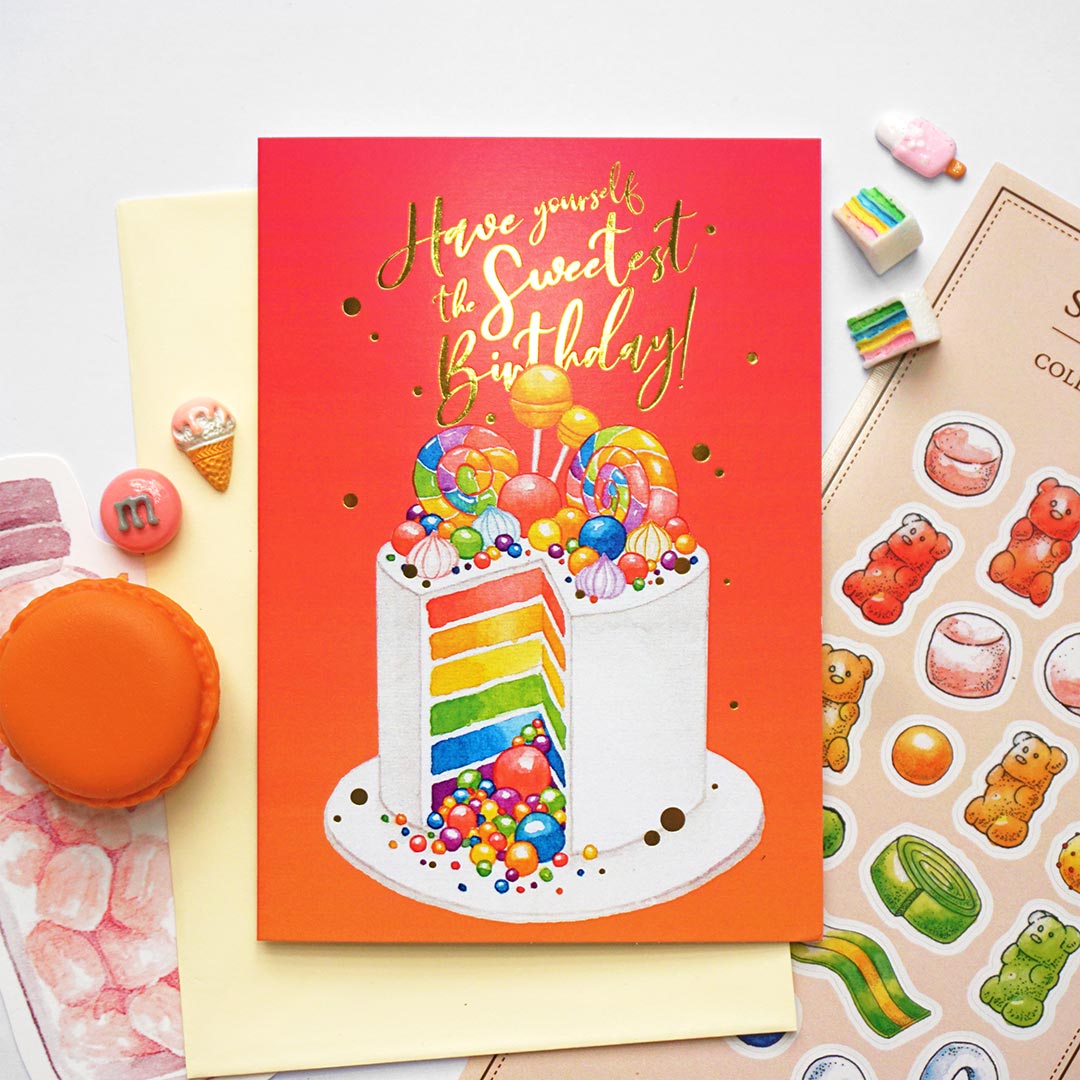 Salt x Paper Greeting Card - Birthday - Sweetest