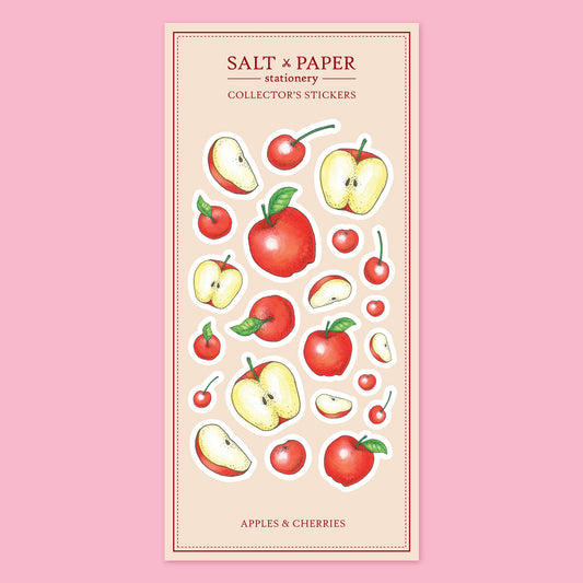 Salt x Paper Sticker - Apples & Cherries