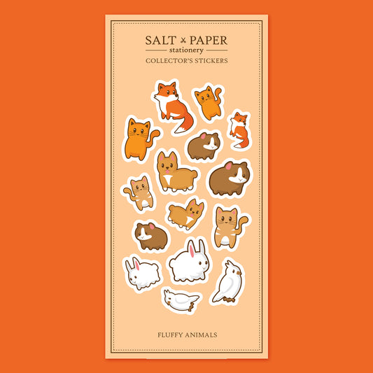 Salt x Paper Sticker - Fluffy Animals