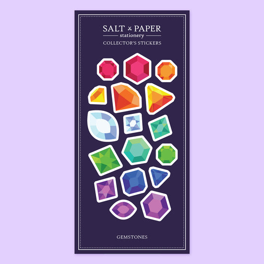 Salt x Paper Sticker - Gemstones