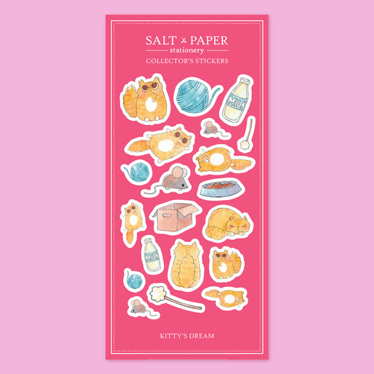 Salt x Paper Sticker - Kitty's Dream