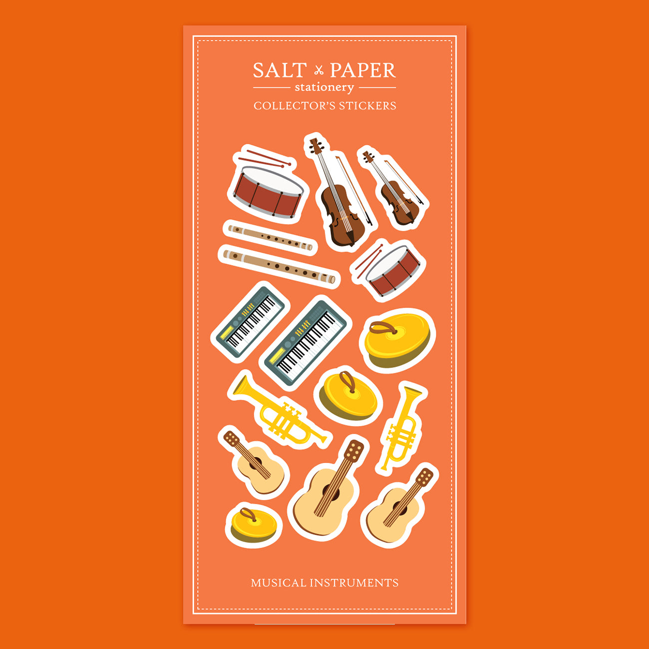 Salt x Paper Sticker - Musical Instruments