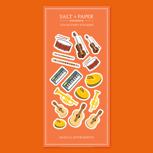 Salt x Paper Sticker - Musical Instruments