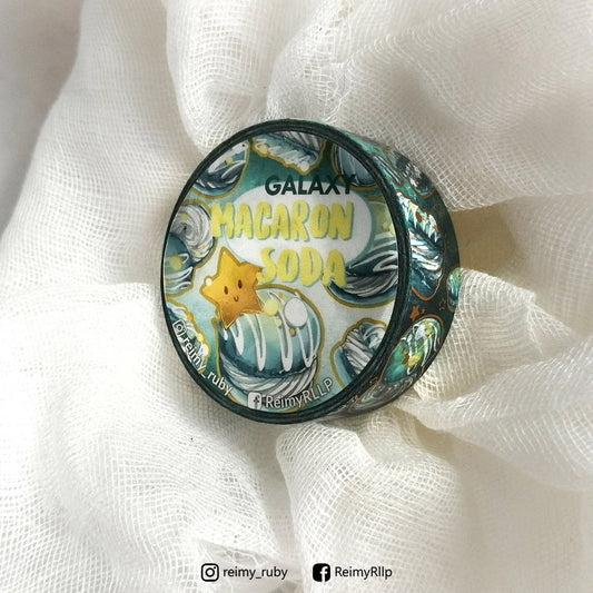 15mm Gold Foil Washi Season 1 - MACARON SODA