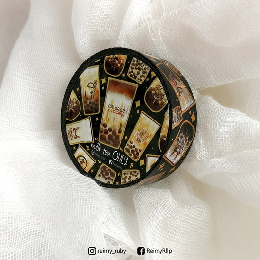 15mm Gold Foil Washi Season 1 - MILK TEA ONLY