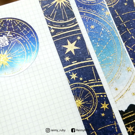 20mm Gold Foil Washi Season 3 - STELLAR