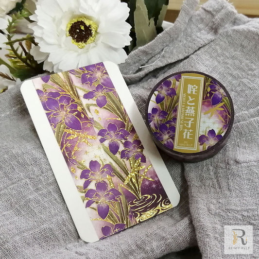 20mm Gold Foil Washi Season 4 - VIOLET