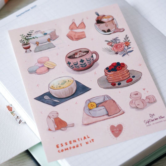 Essential Comfort Kit | A6 sticker