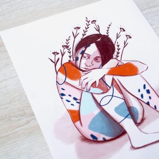 Waiting, don't wait | A5 art print