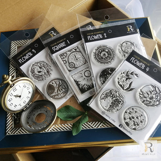 Clear Stamp Batch 2 - FLOWER 2