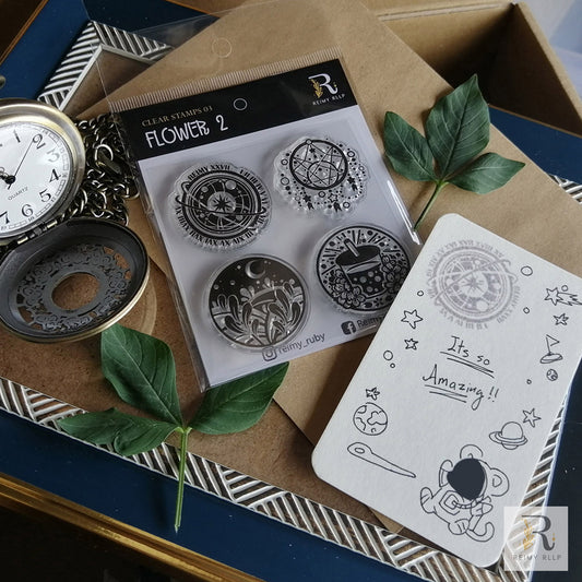 Clear Stamp Batch 2 - FLOWER 2