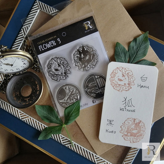 Clear Stamp Batch 2 - FLOWER 3