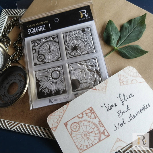 Clear Stamp Batch 2 - SQUARE 1