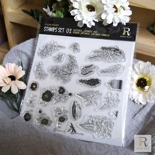 Clear Stamp Batch 3 - FLOWER SET