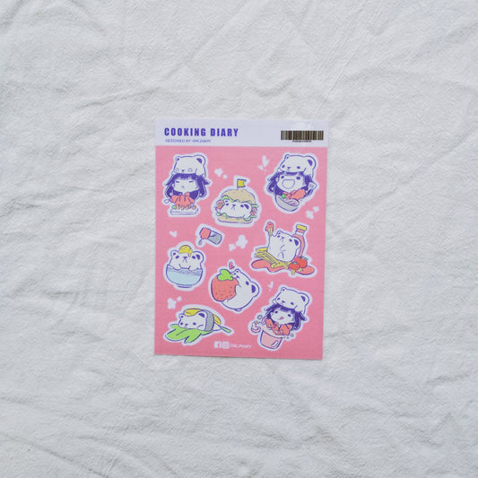 INK.DIARY Sticker - COOKING