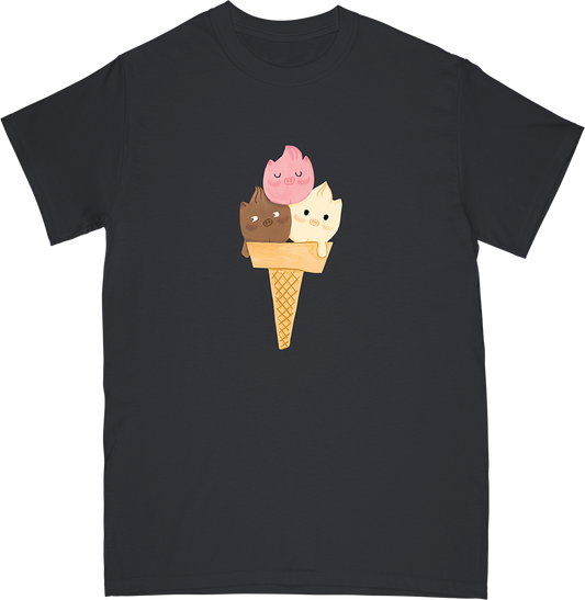 Triplet Ice Cream T-Shirt